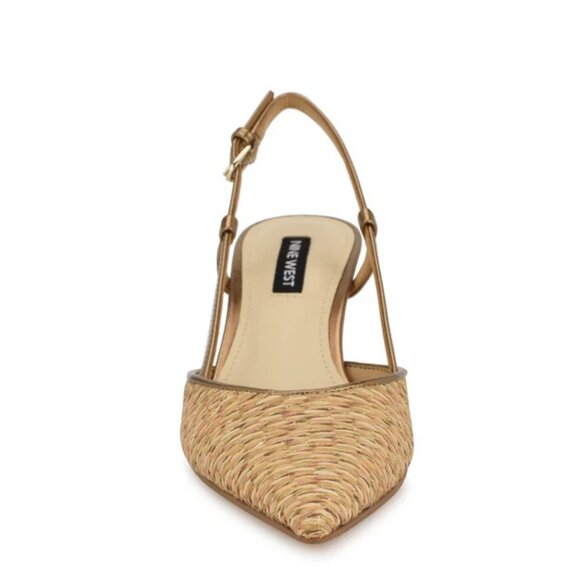 NineWest Rhonda Pointy Toe Slingbacks - Picture 2 of 6